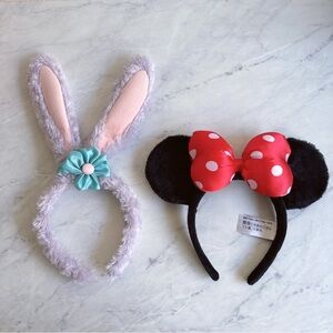 Tokyo Disneysea Stella Lou and Disney land Minnie Mouse Ears Headbands
